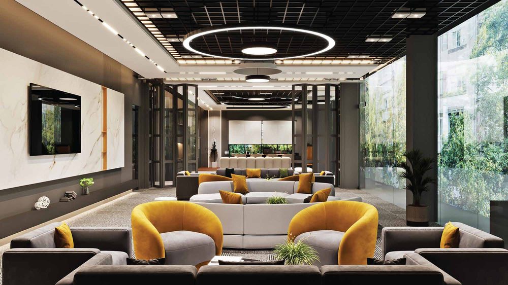 Decorative Entrance Lobby, Lenora