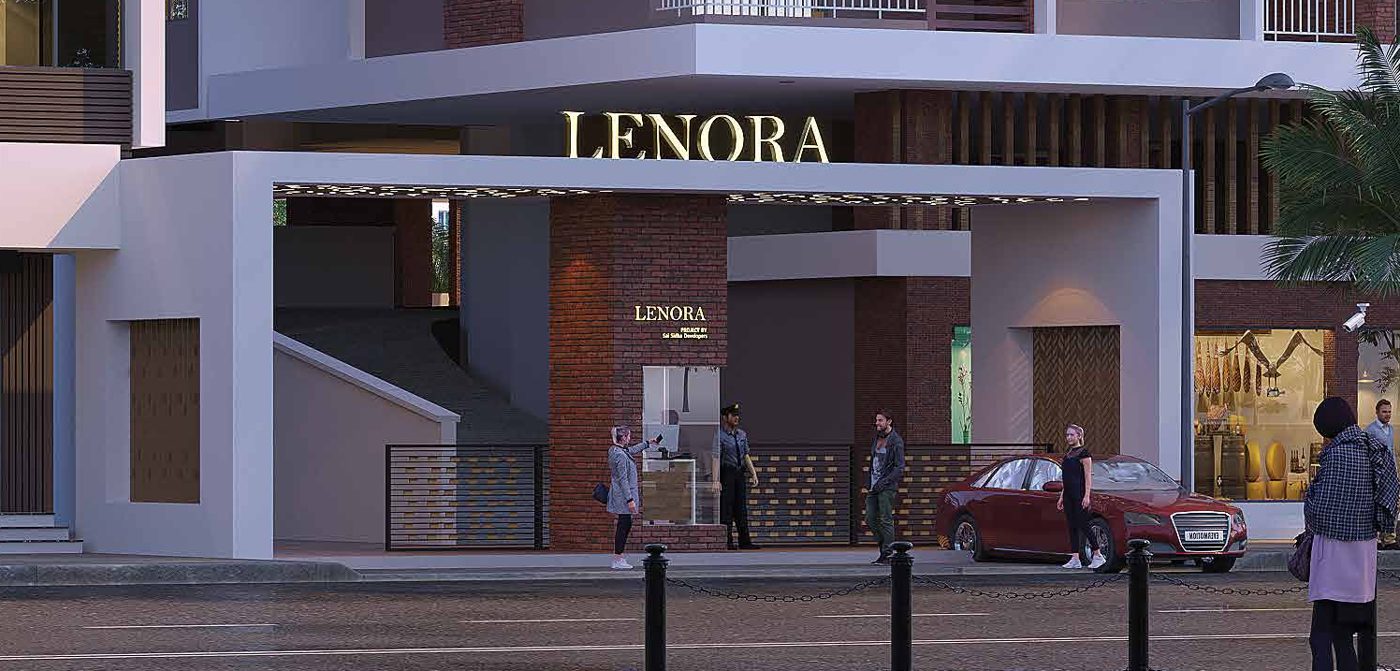 Lenora entrance view